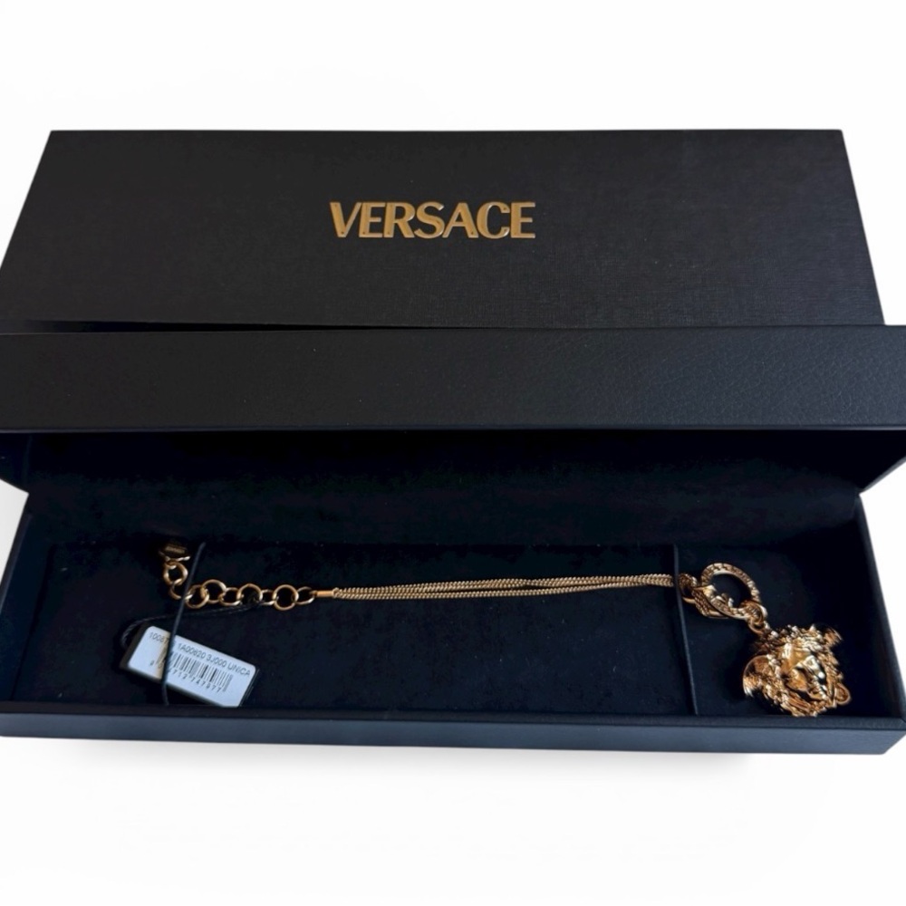 Versace Gold Chain Bracelet Medusa Multi Chain